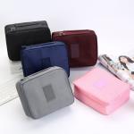 Wholeslae Custom Pure Color Blank Storage Wash Bag For Cosmetic