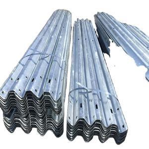 Wholesale Highway Road Safety Galvanized Guard Rails Corrugated W Metal Beam Guardrail from china suppliers