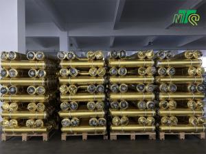 Wholesale 110kg/m3 EVA Acoustic Floor Underlayment 200sqft/roll With Golden Film Coating from china suppliers