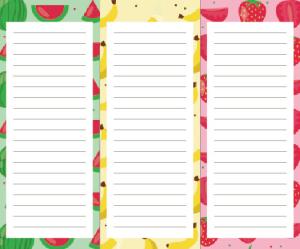 Wholesale CE Kitchen Magnetic Fridge Notepads Meal Planner Magnetic Pad from china suppliers