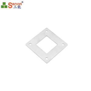 Wholesale Decoration Stainless Steel Handrail Fittings Pipe Flat Handrail Base Plate Cover from china suppliers