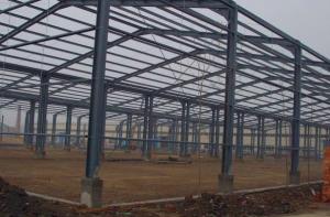 Wholesale Prefabricated Steel Structure Hangar Q235 / Q345B Material Environment Friendly from china suppliers