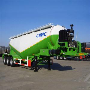 Wholesale 3 Axle 40ton Dry Bulk Cement Powder Tanker Trailer for Sale in Kenya from china suppliers