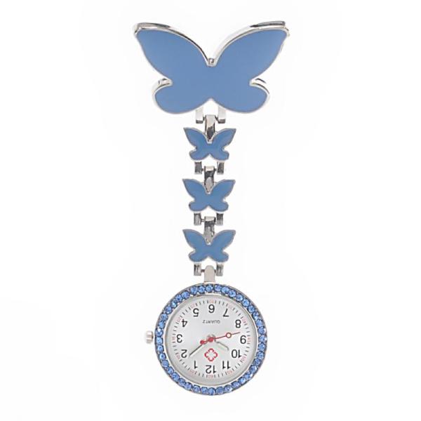 High-Quality Nurse Watch Butterfly Luminous Fashion Trend Chest Pocket Doctor