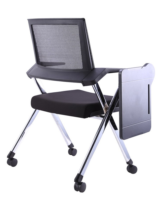 ODM Contemporary Conference Chairs Training Chair With Writing Pad