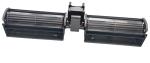 42W Double Cage Cross Flow Blower Fan 48mm diameter AC High Temperature Variable