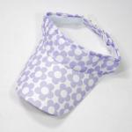 Screen Printed Anti - Wrinkle Sun Visor Hat Velcro / Spandex Closure Available