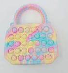 Stress Reliever Silicone Fidget Toys Bags Women Handbags Ladies Girls Coin Purse
