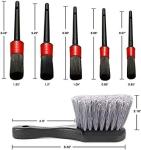 PP Car Cleaning Brush Kit Include 5 Car Detailing Brushes