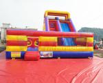 0.55mm PVC Inflatable Amusement Park Adult Bouncy Castle Slides