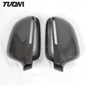 Wholesale ABS Auto Side Mirror Covers Carbon Fiber Rearview Mirror Cover For Audi A6 C7 from china suppliers