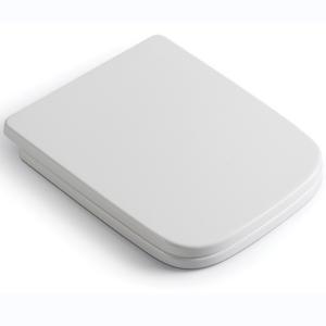 Wholesale Square White PP Square Toilet Seat With One Button Quick Release After-Sale Service from china suppliers