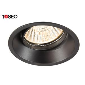 Wholesale Black Deep Cup Anti Glare Spotlight Housing Slim Round LED Downlight from china suppliers