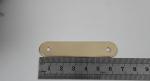 Ladies shoe accessories light gold iron metal shoes buckles parts