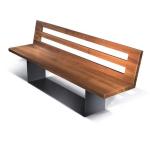 Patio Outdoor customized decorative steel cast iron garden bench seat