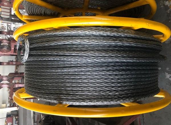 18mm Anti Twisting Steel Wire Rope For Two Bundled Conductors Overhead Line