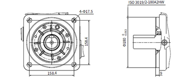 Trailer Hydraulic Power Control Unit With Cut-Off / Load Sense Control Electro-Proportional Torque