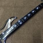 High quality LED light acrylic electric guitar rosewood fingerboard, free