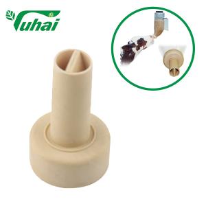 Wholesale Soft Rubber Animal Feeding Teats Animal Feed Nipple 5.9x9.5cm from china suppliers
