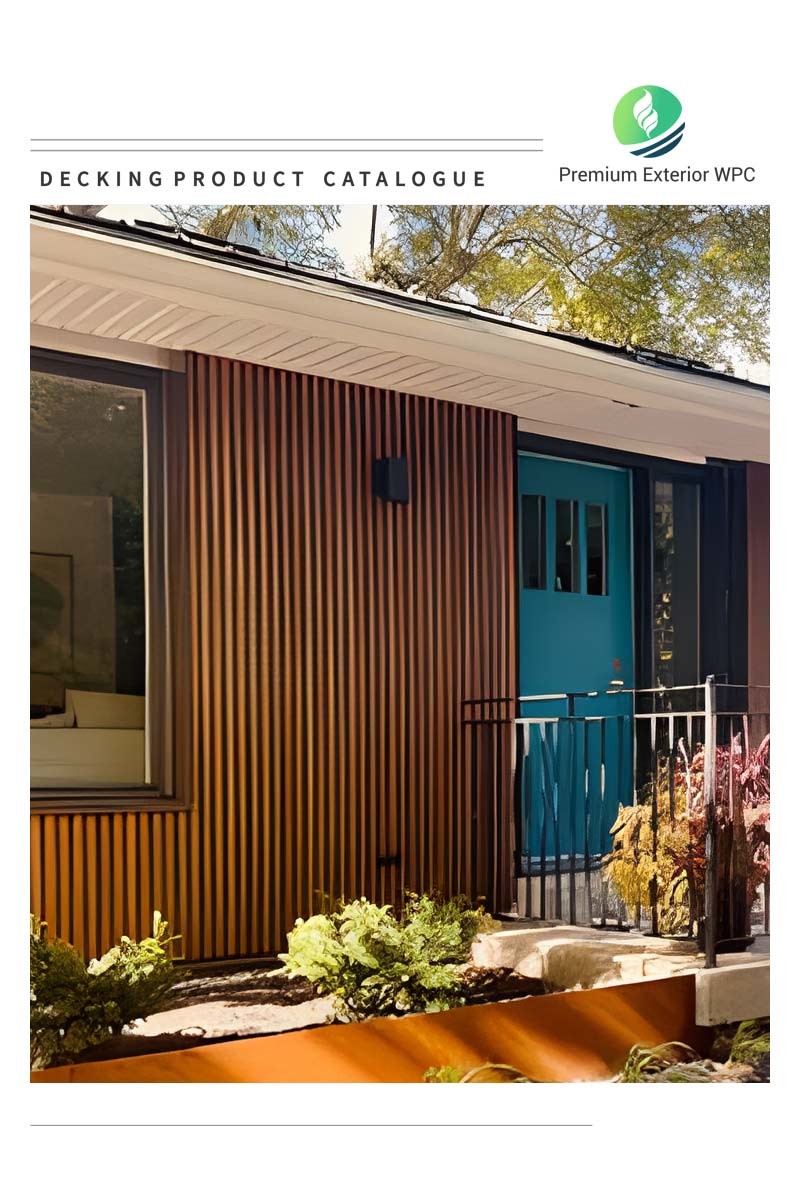 Building WPC Wall Cladding Fire Resistance WPC Composite Cladding Boards