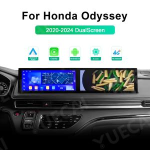 Wholesale 12.3'' Honda 22-24 Odyssey Modified Car Navigation Co-pilot Entertainment Display Dual Screen from china suppliers