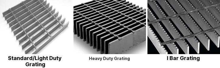 Hot Dipped Galvanized Steel Grating For Walkway Platform Foot Plate