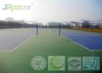 Outdoor Artificial Tennis Playing Surfaces Anti Abrasion Easy To Install