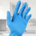 Blue Guantes Cheap Nitrile Gloves Manufacturers Green Nitrile Gloves Industry