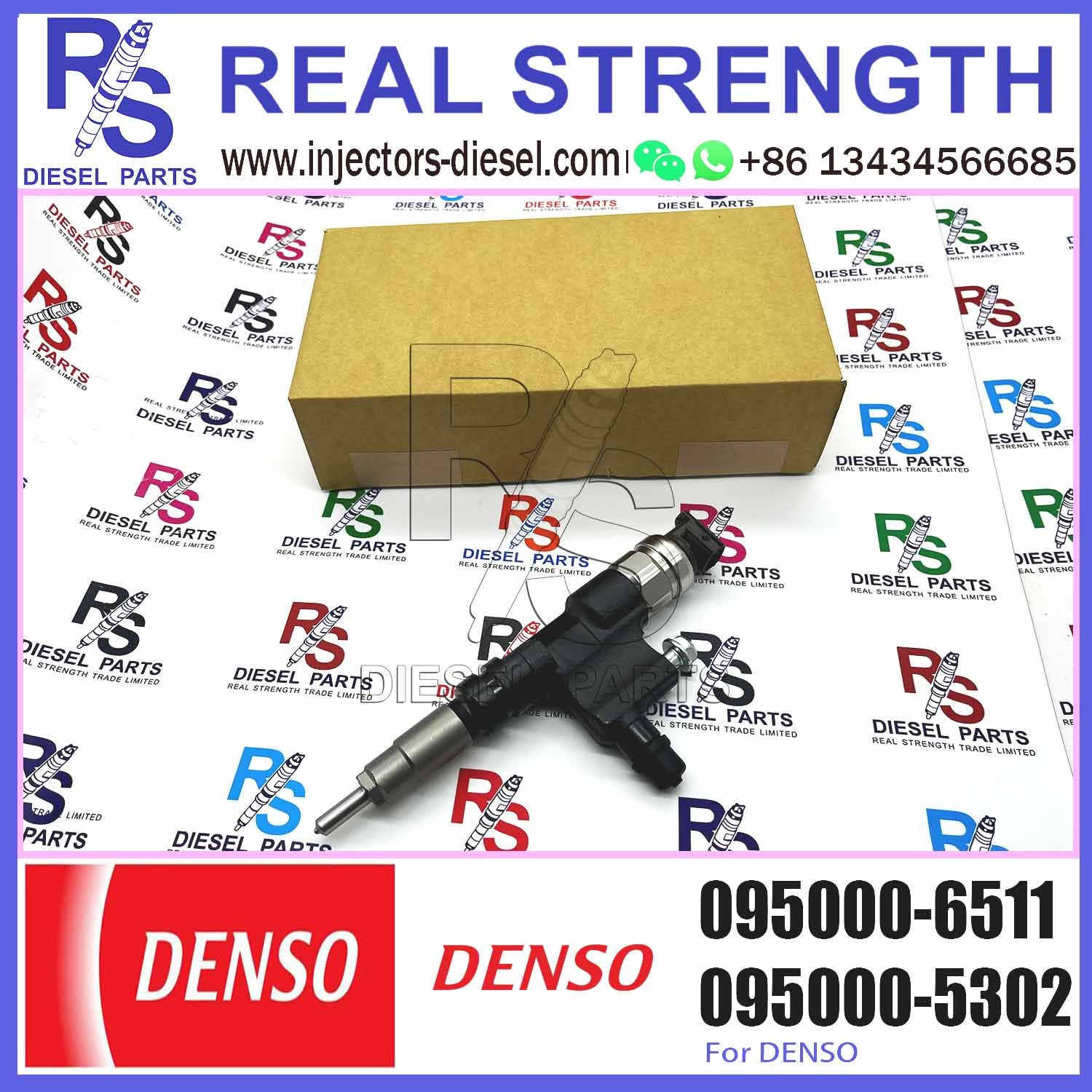 Diesel Fuel Injector 095000-6510, 095000-6520, 095000-6511, 9709500-651, 23670-E0081, 23670-E0080, 23670-79016, 23670-79