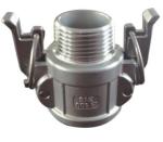 SS316 1 Inch Camlock Fittings / Stainless Steel Camlock Coupling Type B C D DC