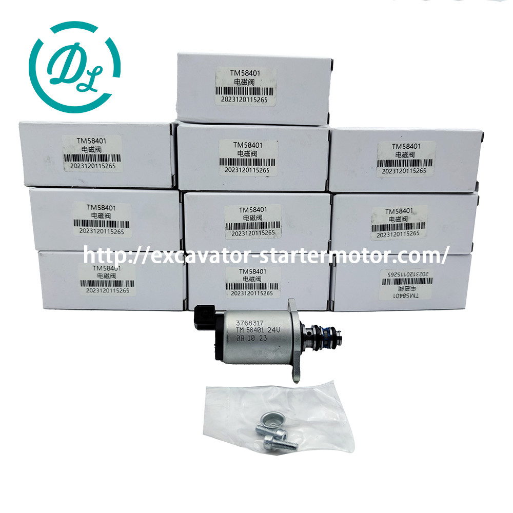 Excavator Spare Parts Solenoid Valve 3768317 TM58401 923636.0756