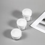 20g 30g 50g Ps Plastic Cosmetic Jar Face Cream Packaging Jar Sample Test Jar
