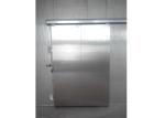 Auto Type Cold Storage Sliding Doors 100mm Thickness For Cold Room / Single Leaf