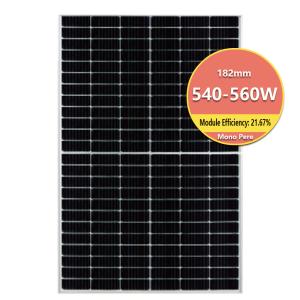 Wholesale Wholesale Outdoor Half-Cell Monocrystalline Solar Panel 540W 545W 550W 560W Solar Panel from china suppliers