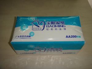 Wholesale Natural White Healthy 2 Ply Soft Pack Facial Tissue Paper 14 gsm from china suppliers