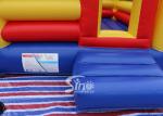 Kids Rainbow Inflatable Combo Bouncy Castle With Slide Made In China Inflatable