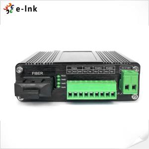 Wholesale 5W RS232 RS485 RS422 Fiber Optic Modem SC SM 1310nm 20m from china suppliers