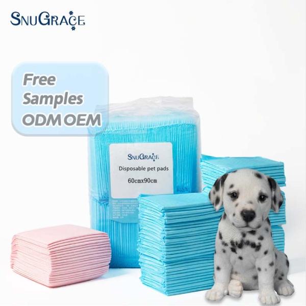 60x60 Disposable Pet Pad SNUGRACE Absorbent Wee Pad for Dog Training and