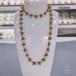 Luxury Brand Gold Stainless Steel Heavy Industry Chain Jewelry Set Ring Bracelet