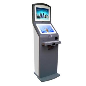 Wholesale Fingerprint Touch Screen Information Kiosk , 200W Kiosk Computer Terminal from china suppliers