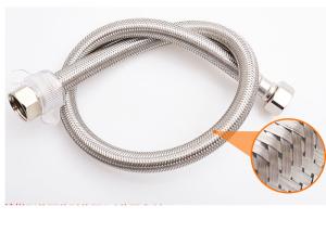 Wholesale Metal 304 Stainless Steel Cable Braided Sleeving Durable For Braided Plasitc Hose from china suppliers