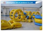 Yellow Inflatable Water Games Sports Inflatable Floating Tarpaulin On Water Park