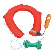 Wholesale Line Throwing Inflatable Life Buoy Ring Water Safety Inflatable Lifebuoy from china suppliers