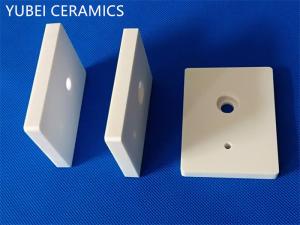 Wholesale Aluminum Oxide Ceramic Insulator , White Industrial Ceramic Plate from china suppliers