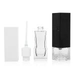1.01oz Glass Foundation Bottles With Black Pump Skin Care Cosmetic Container