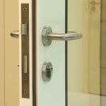 ISO9001 Steel Hospital Door With Hinge Customized Size