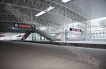 Prefabricated Railway Station Steel Frame Structure With Space Frame Roof