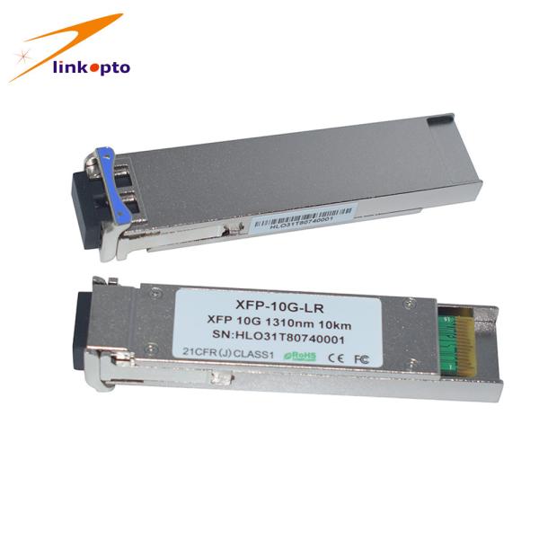 Dual LC fiber for XFP - 10g -LR , 10KM 20km Xfp Fiber Connector 1310nm