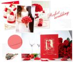 Scroll 3d Thank You Cards For Wedding Invitations