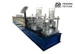 Steel Metal Roof Glazed Tile Roll Forming Machine With Hydraulic Cutter